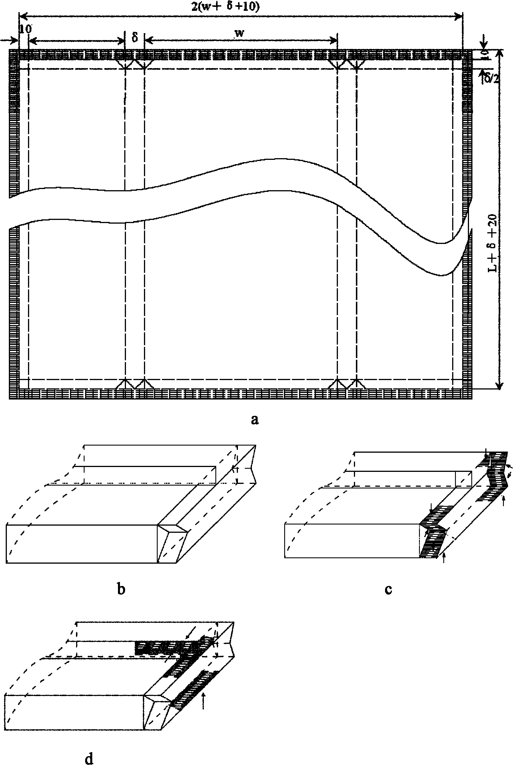 Air insulating structure of vacuum insulation panel and packaging method thereof