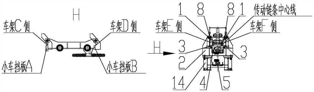 H-beam special-shaped billet loading and unloading gantry