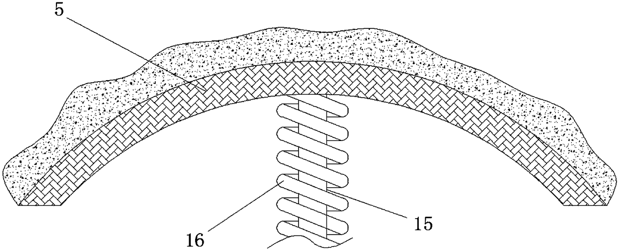 Raw material preparation device for sewage treatment