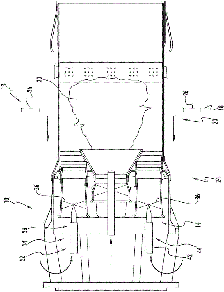 Fuel injection system for a turbine engine