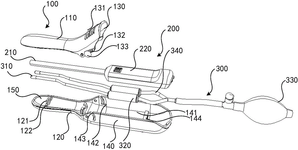 Vaginal uterine cervix examining and treating instrument