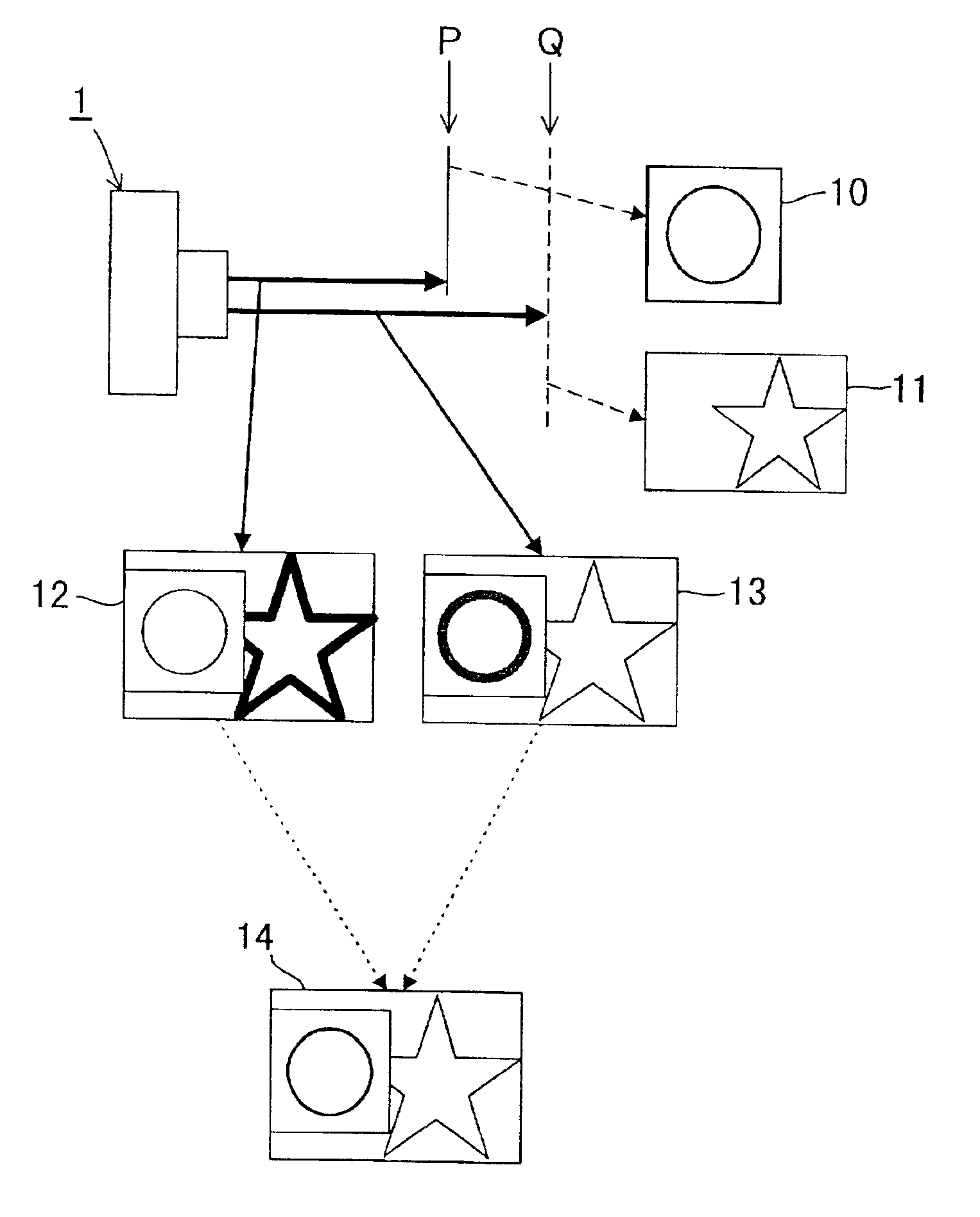 Image taking apparatus having focus control