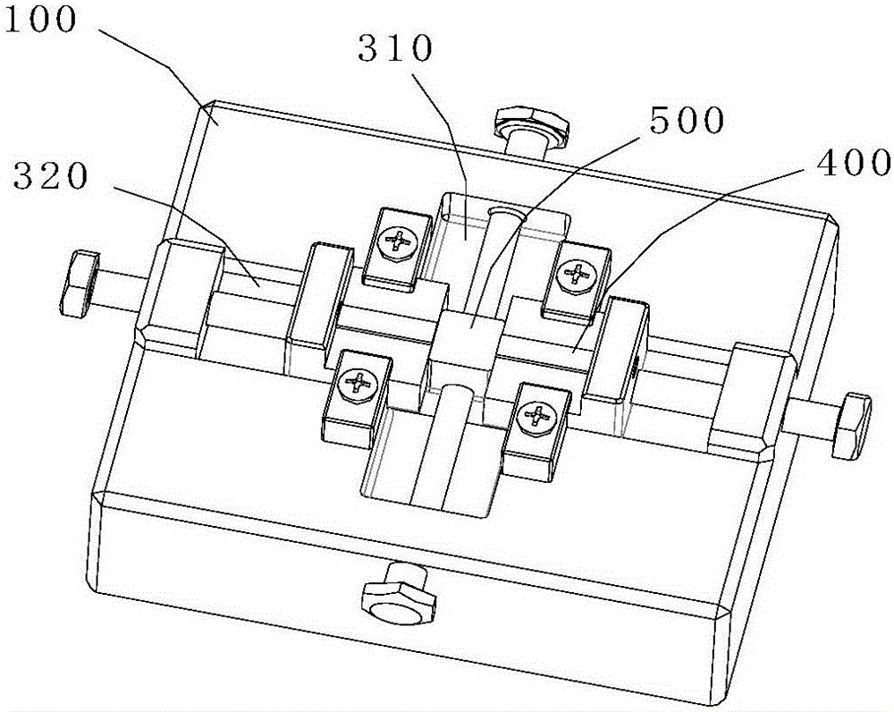 Chip test fixture and chip test system