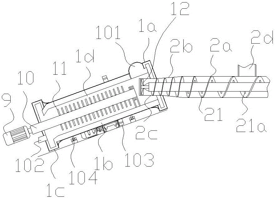 A leaf treatment device