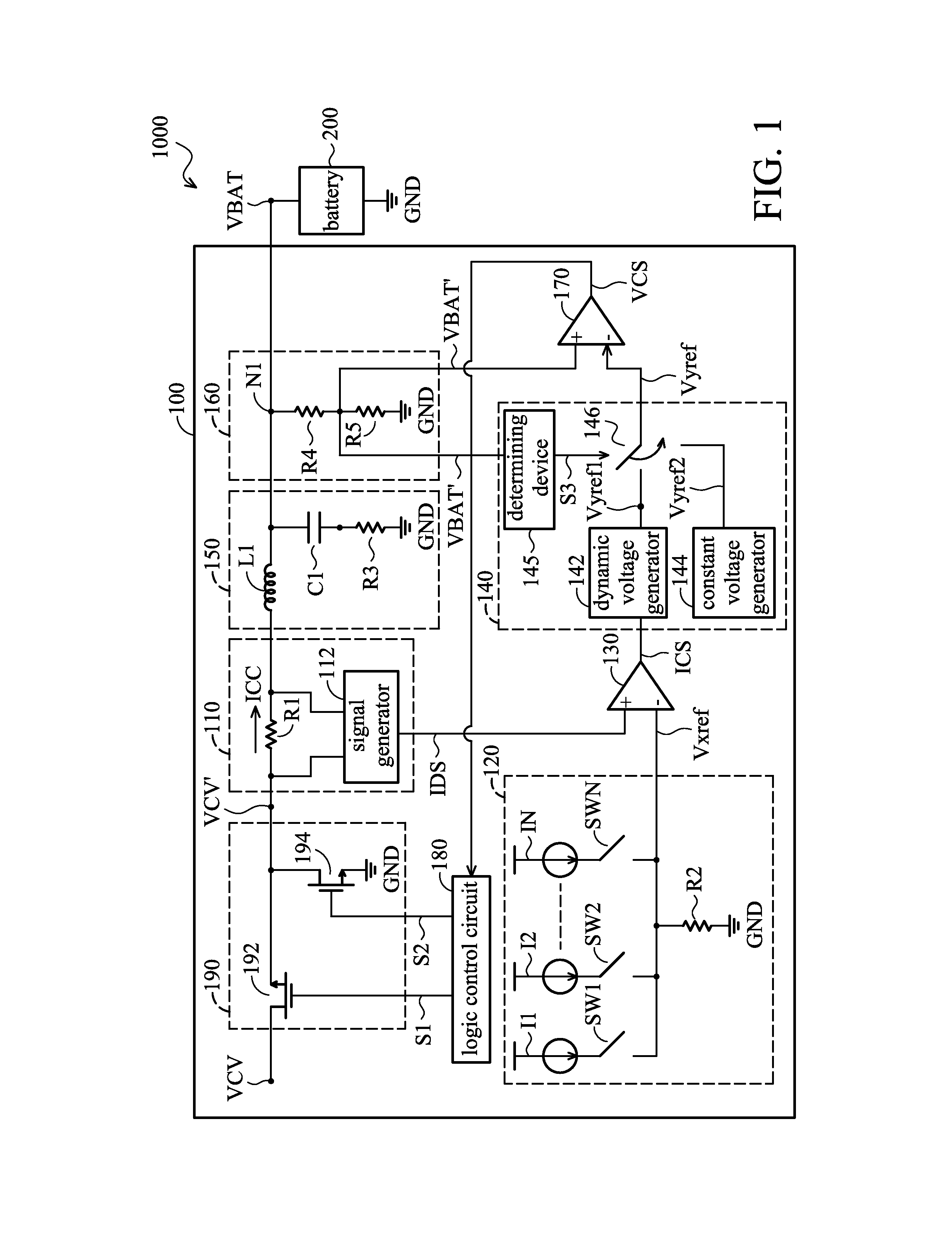 Charging device and charging method