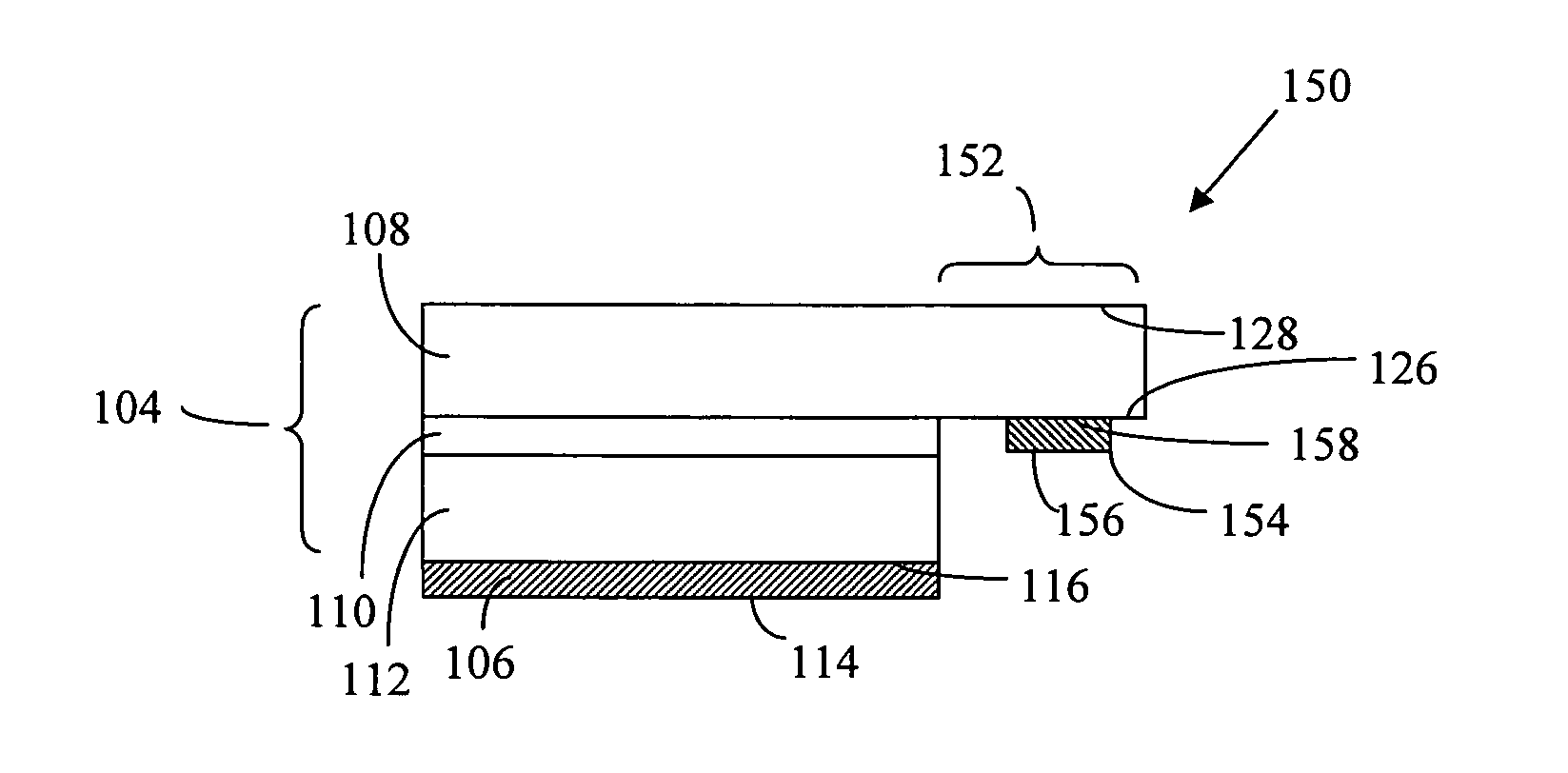 Wavelength conversion chip for use with light emitting diodes and method for making same