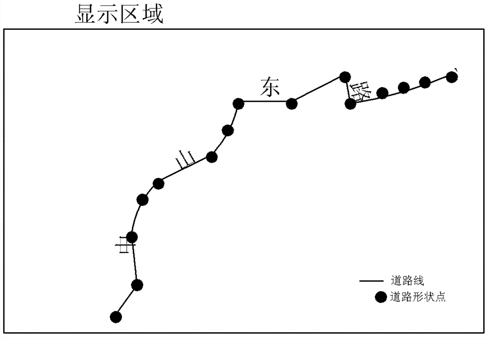 Road name display method, and apparatus, server and system thereof