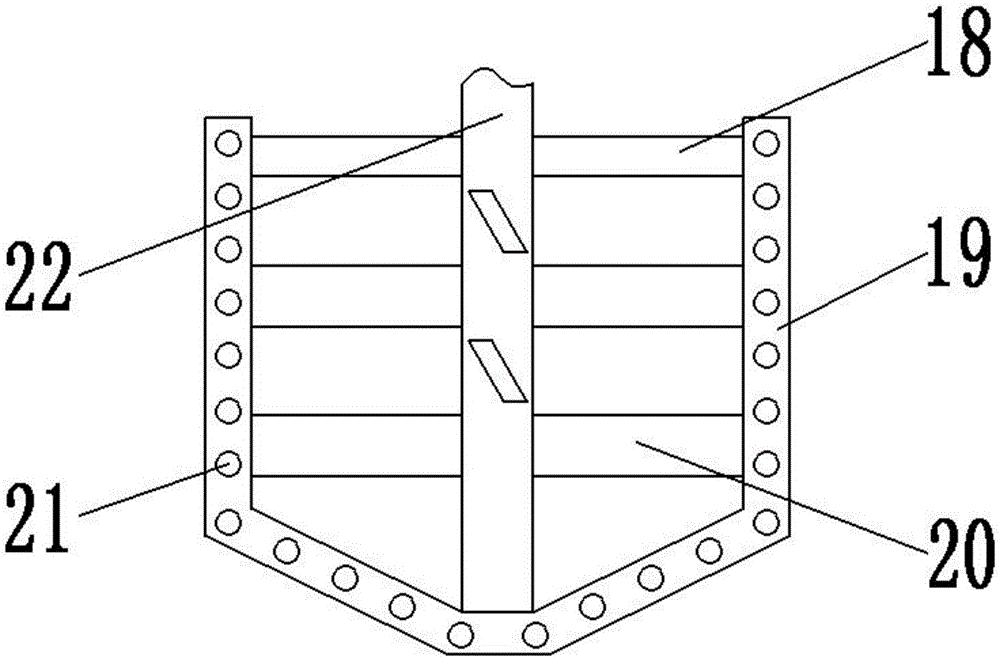 Self-washed type feed stirring, mixing and drying integral equipment