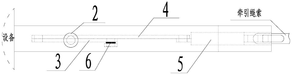 Emergency separation device