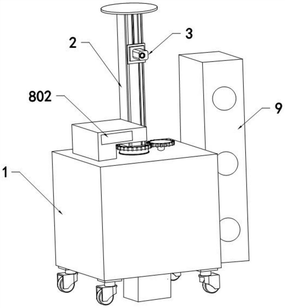 Traffic information acquisition device capable of protecting camera