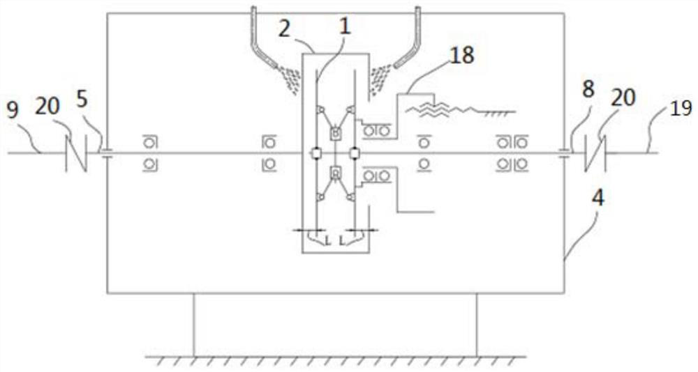 Liquid-cooling speed-regulating magnetic clutch for ship