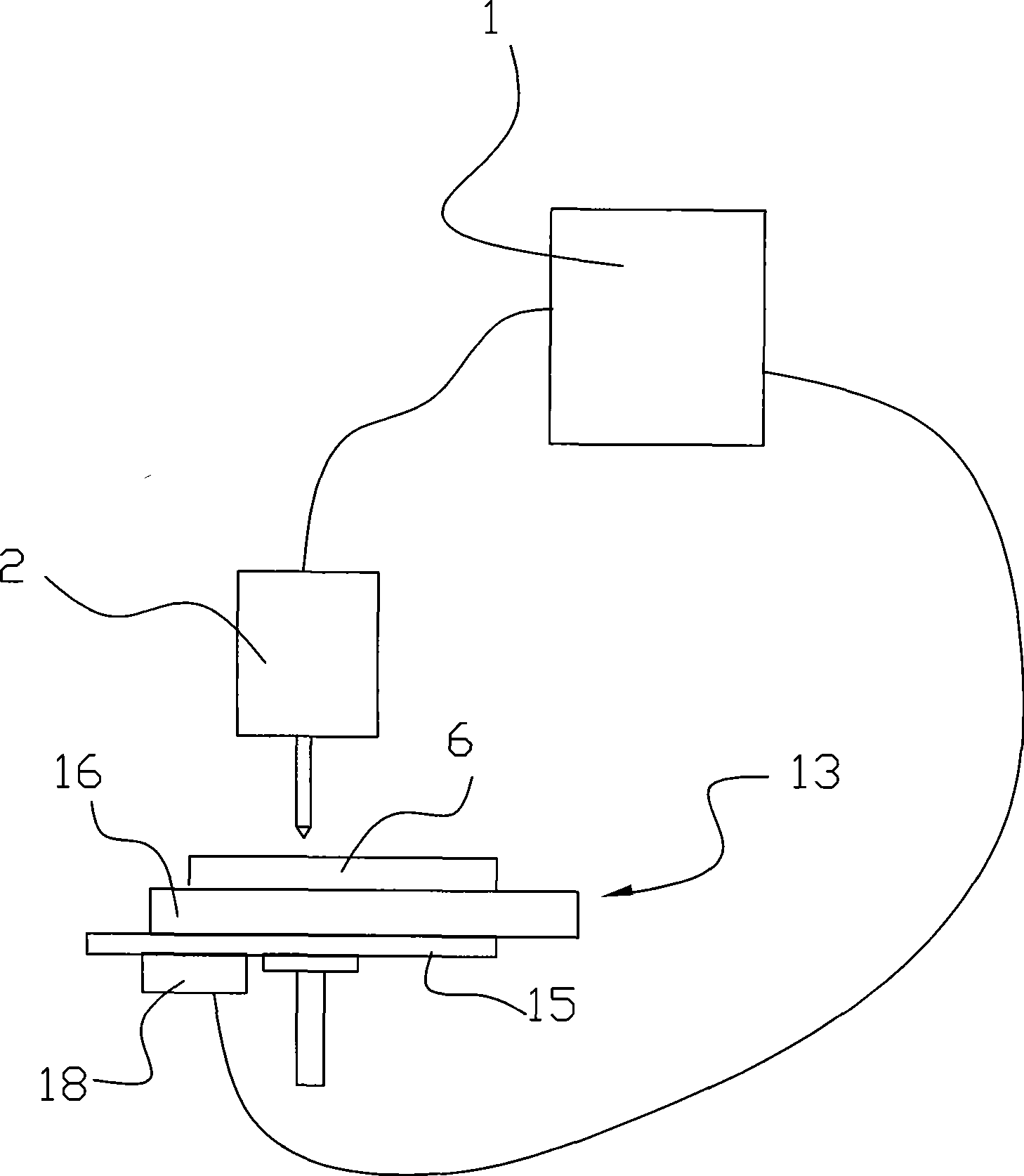 Automatic/semi-automatic measurement method for depth-hardness curve of rolled steel and device thereof