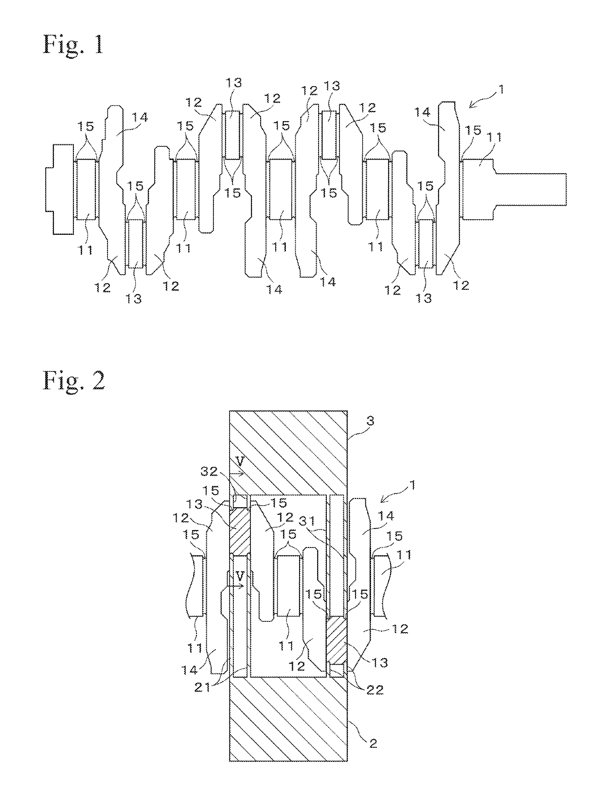 Crankshaft and method of strengthening shaft component