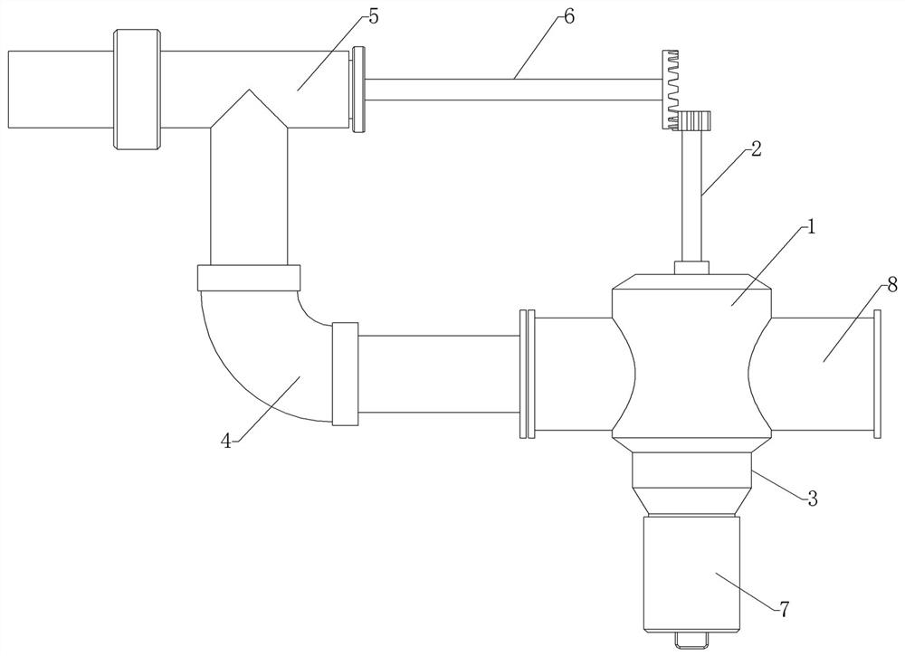 Water supply system with self-cleaning and filtering functions