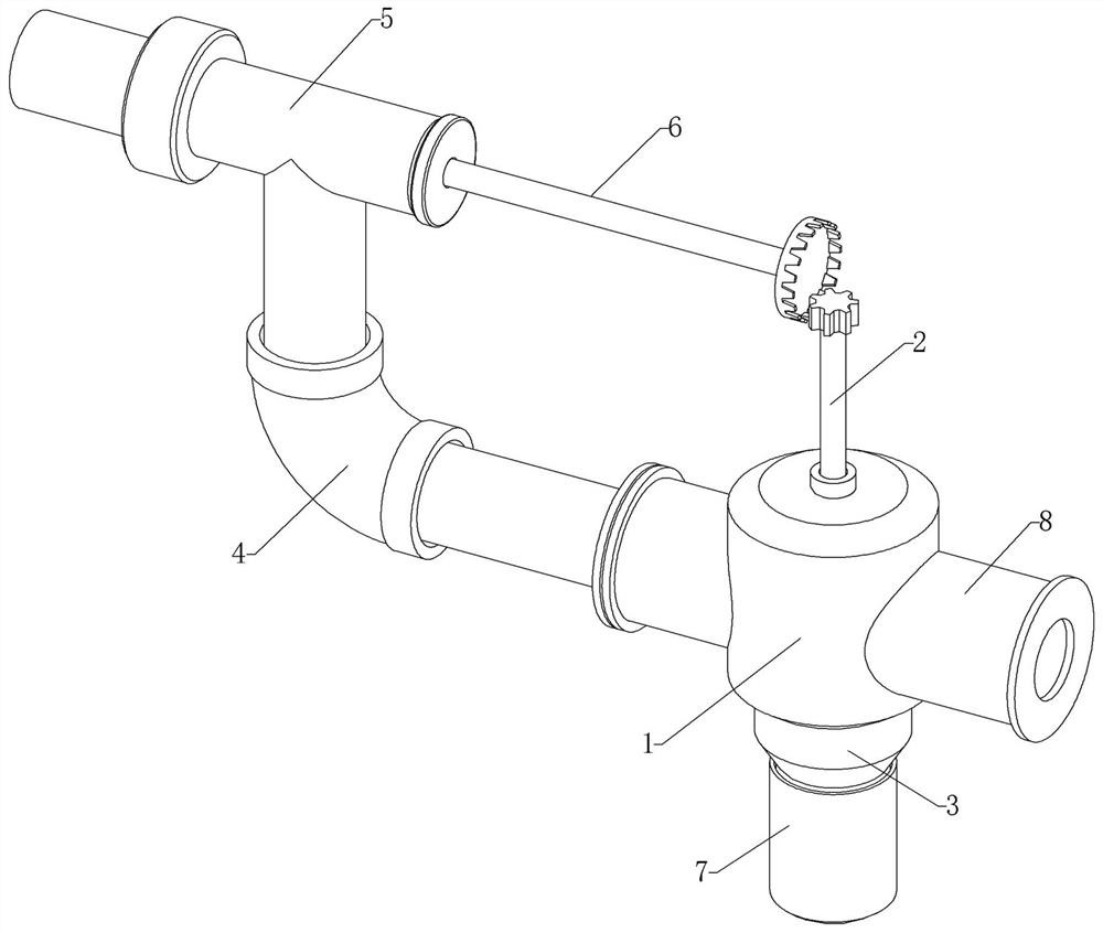 Water supply system with self-cleaning and filtering functions