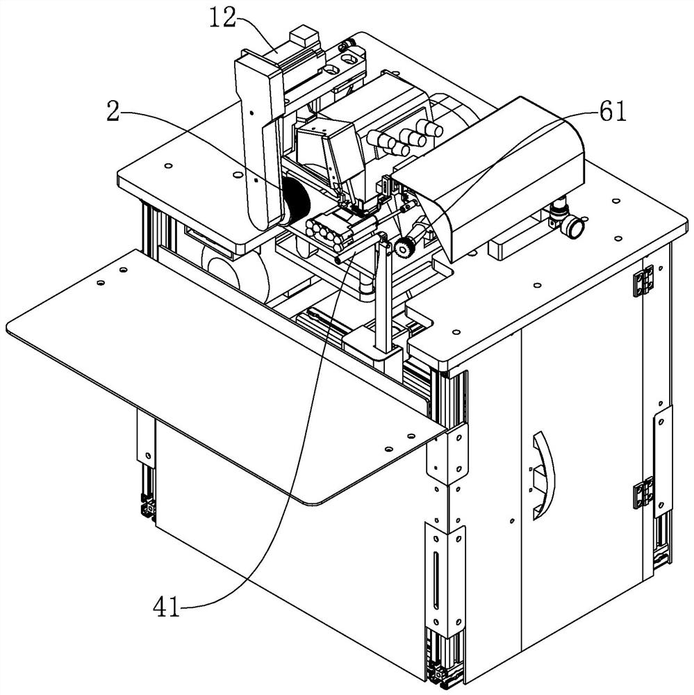 Upper cuff sewing machine