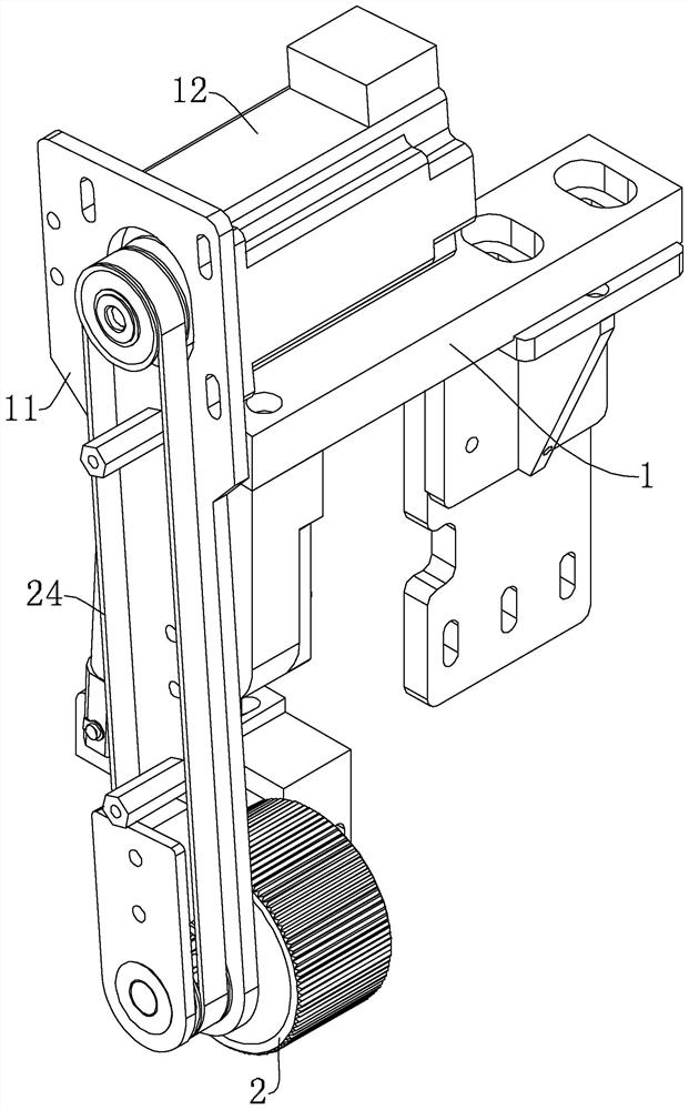 Upper cuff sewing machine