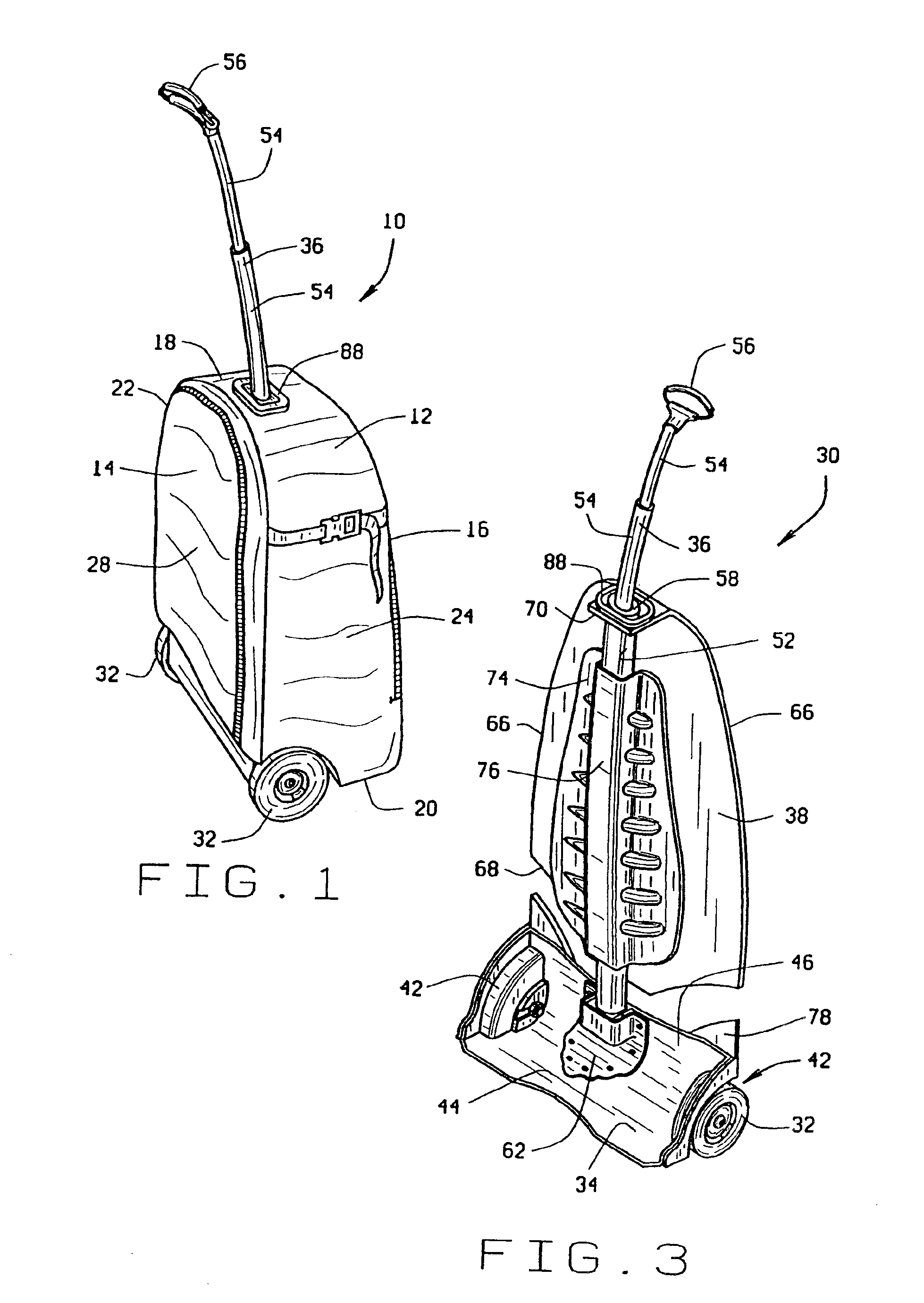 Towable wheeled-backpack