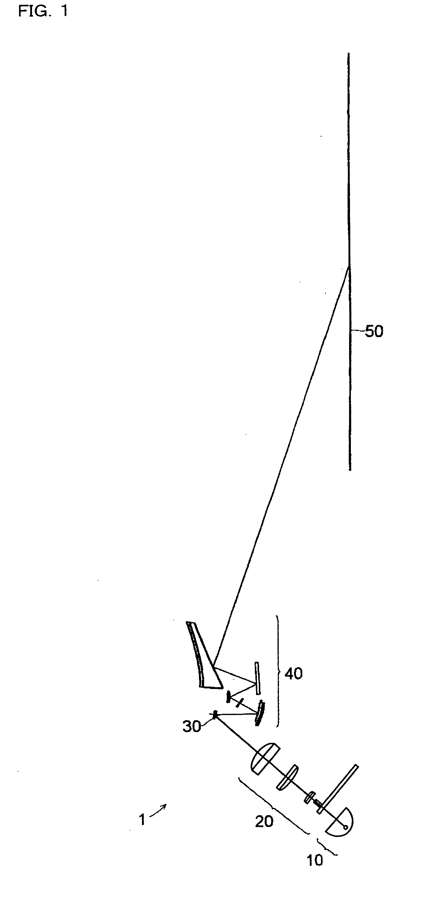 Image projection apparatus