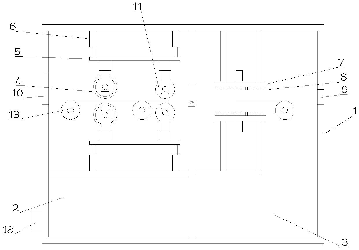 Packaging material coating equipment