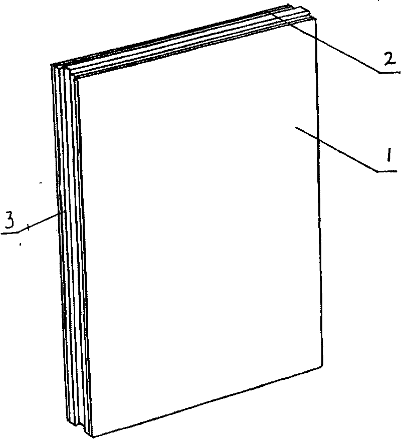 Method for preparing split joint buckled type building block composite energy-saving wall board