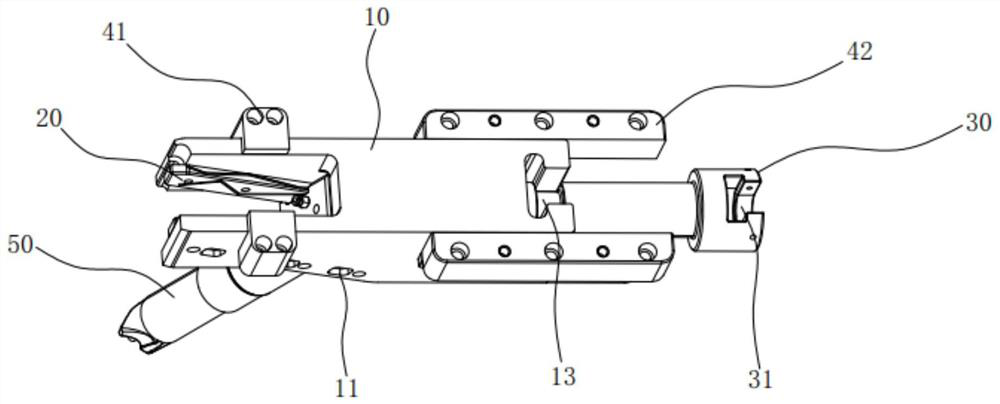 Core-pulling positioning module