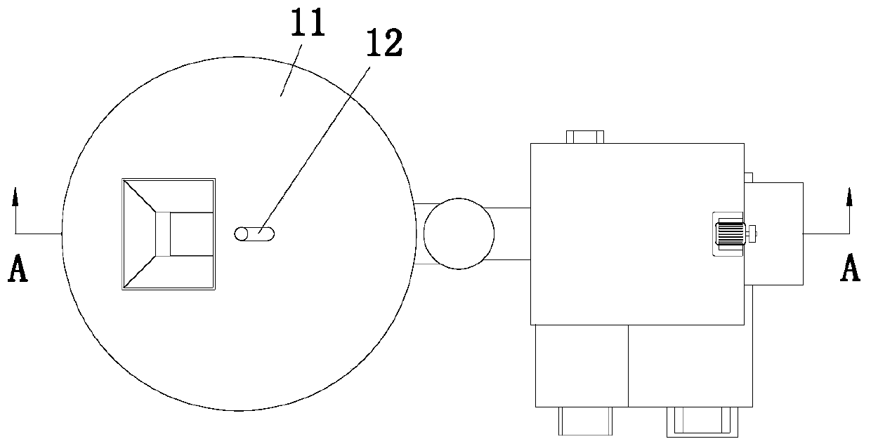 Wheat germ stripping device for laboratory