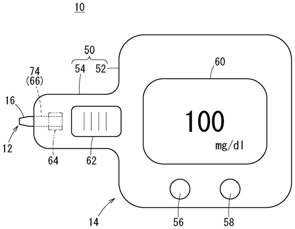 Component measurement system, measurement device, and measurement tip