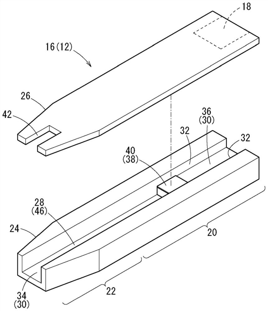 Component measurement system, measurement device, and measurement tip