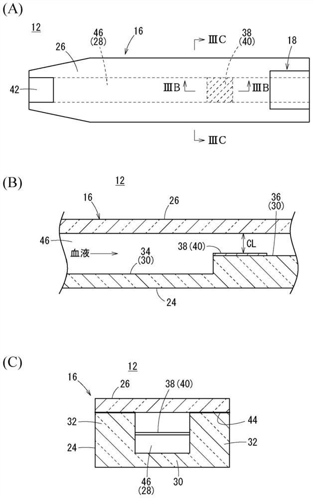 Component measurement system, measurement device, and measurement tip