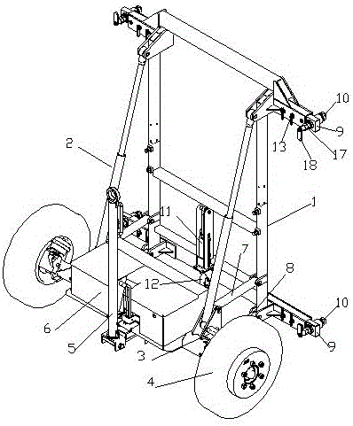 Shelter transferring device