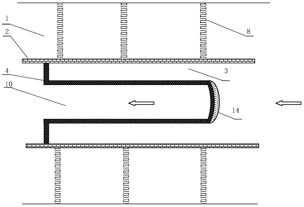 Small-flow river water cleaning and pollution stopping system