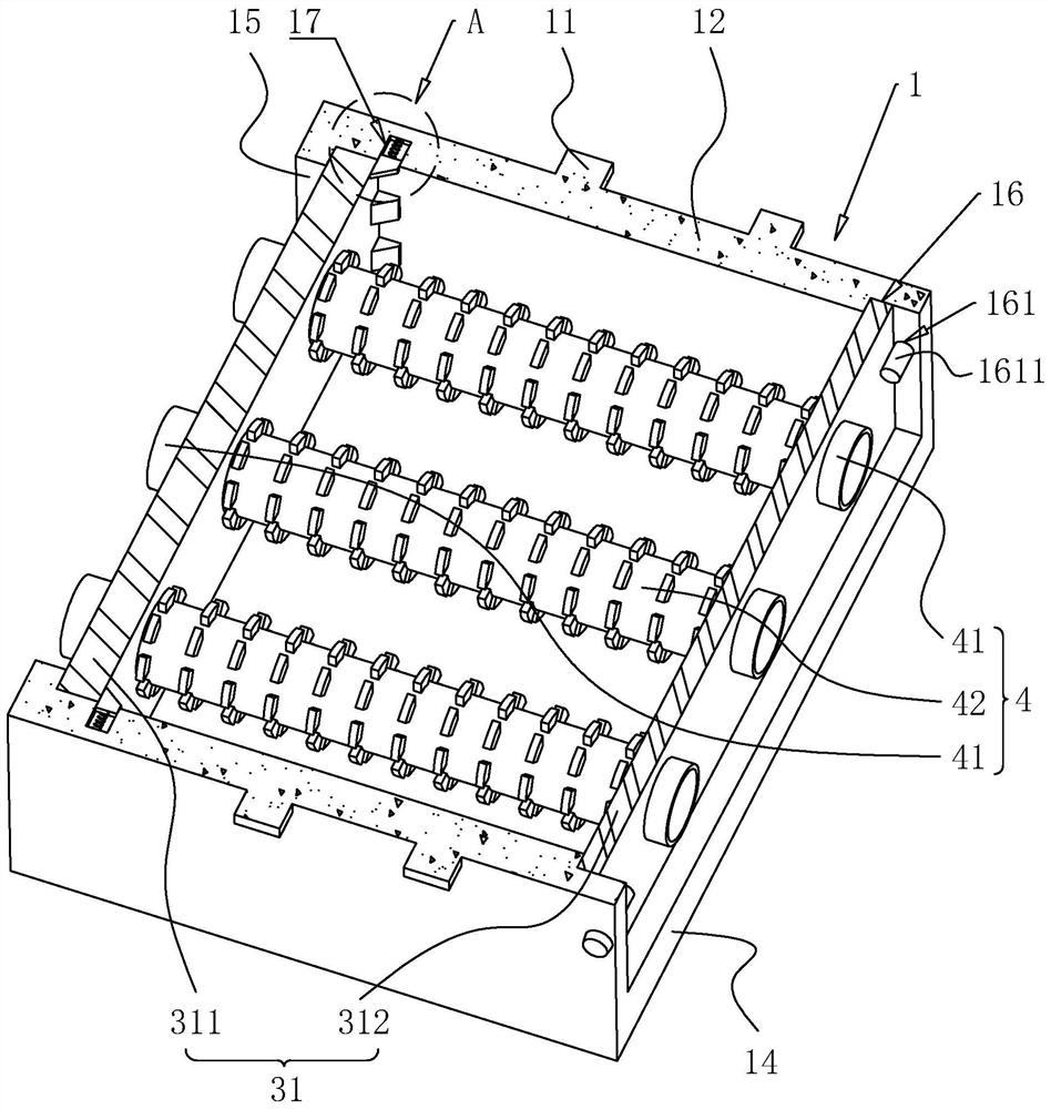 Pipeline through-wall structure and construction process thereof