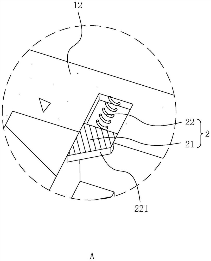 Pipeline through-wall structure and construction process thereof