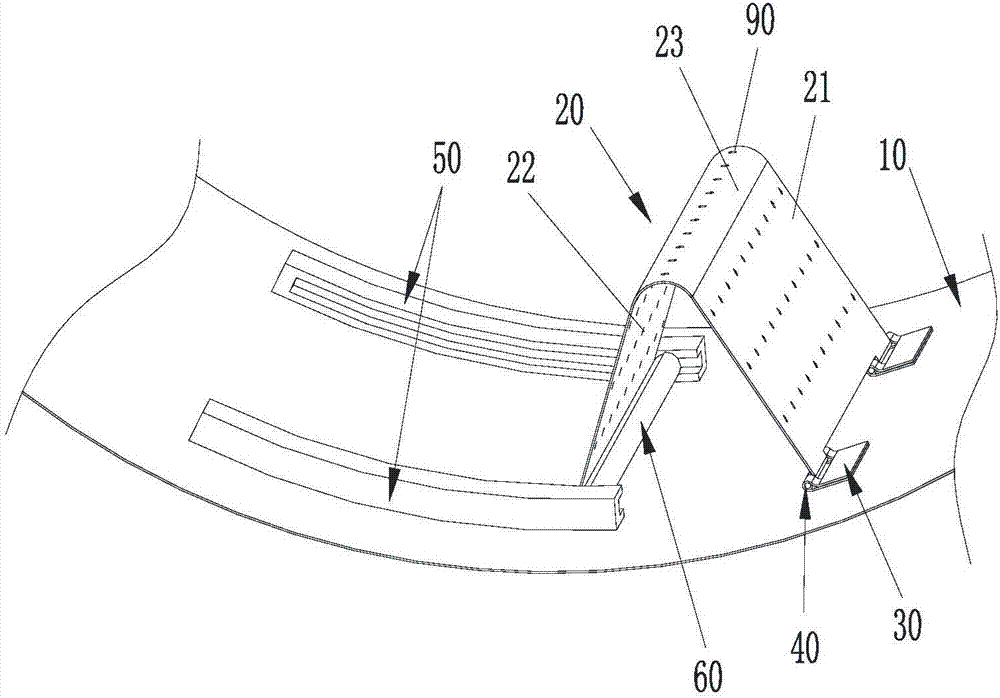 Internal cylinder of washing machine and washing machine with same