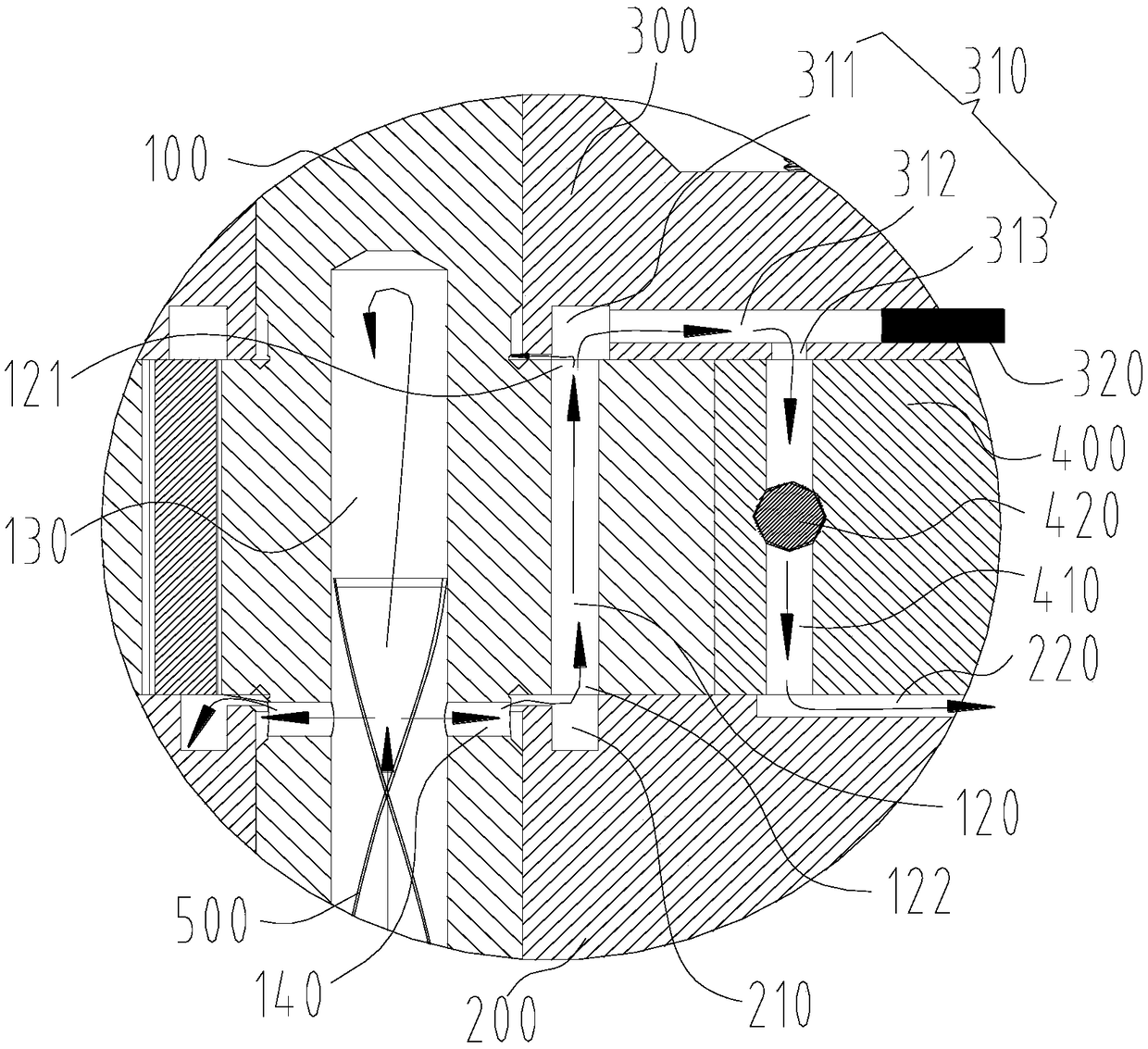 Pump body assembly and compressor