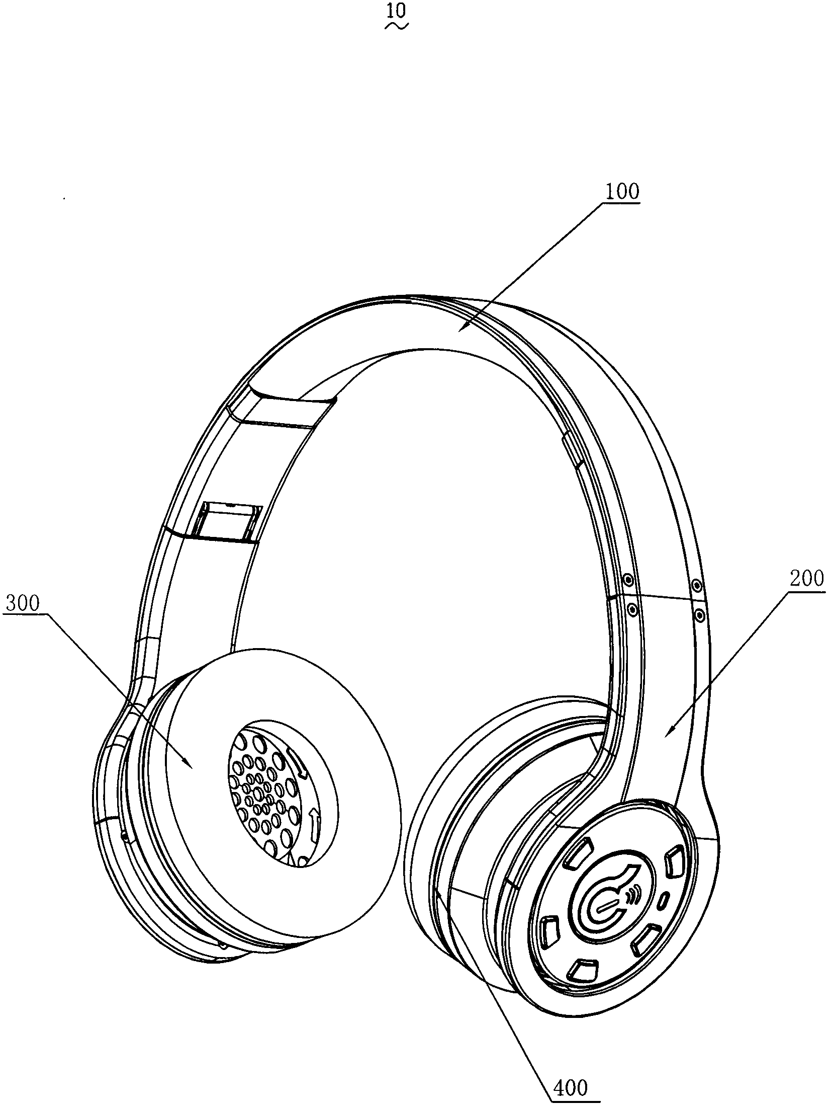 5.1 sound track bluetooth noise cancelling headset