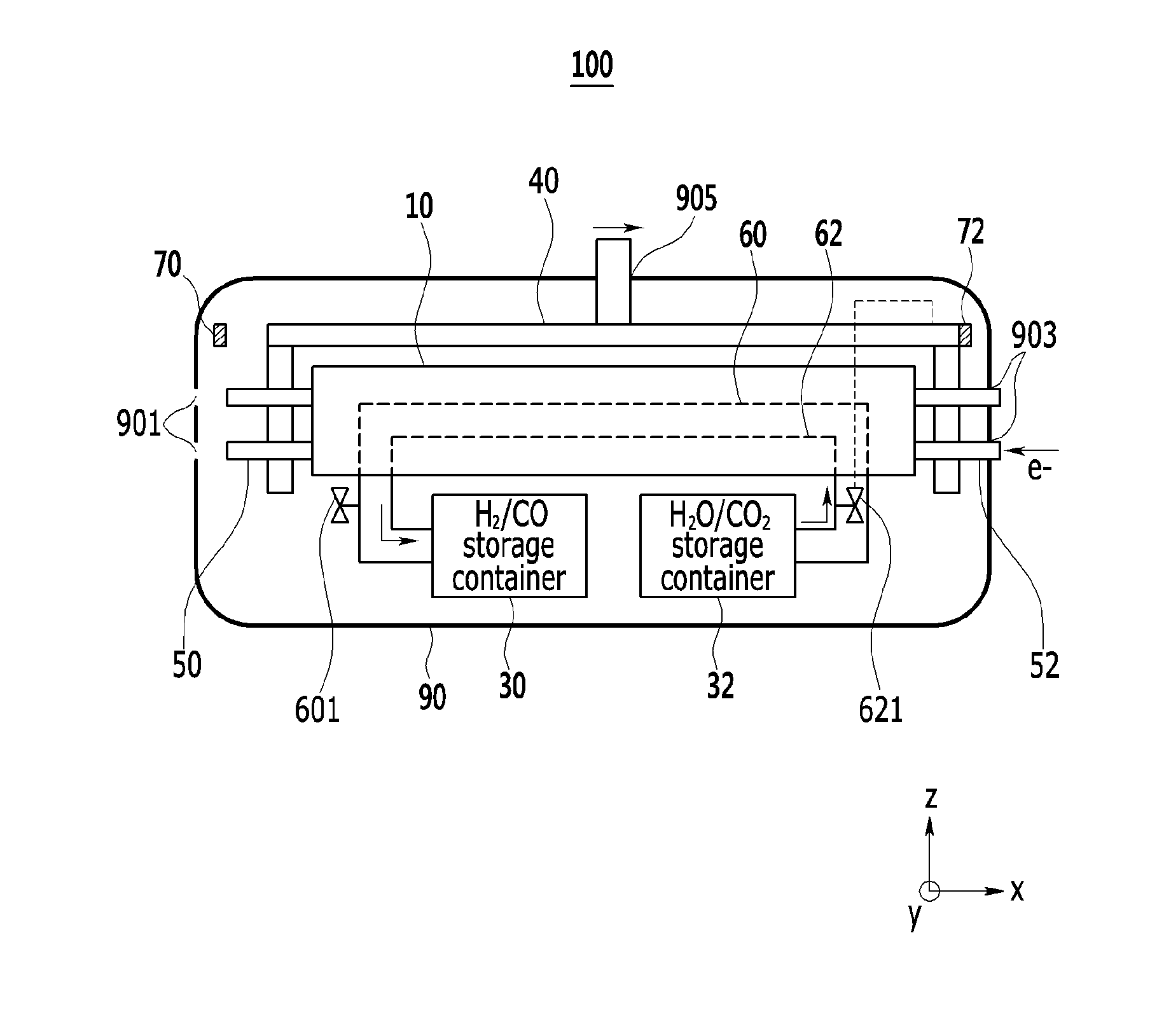 Hybrid electrochemical cell