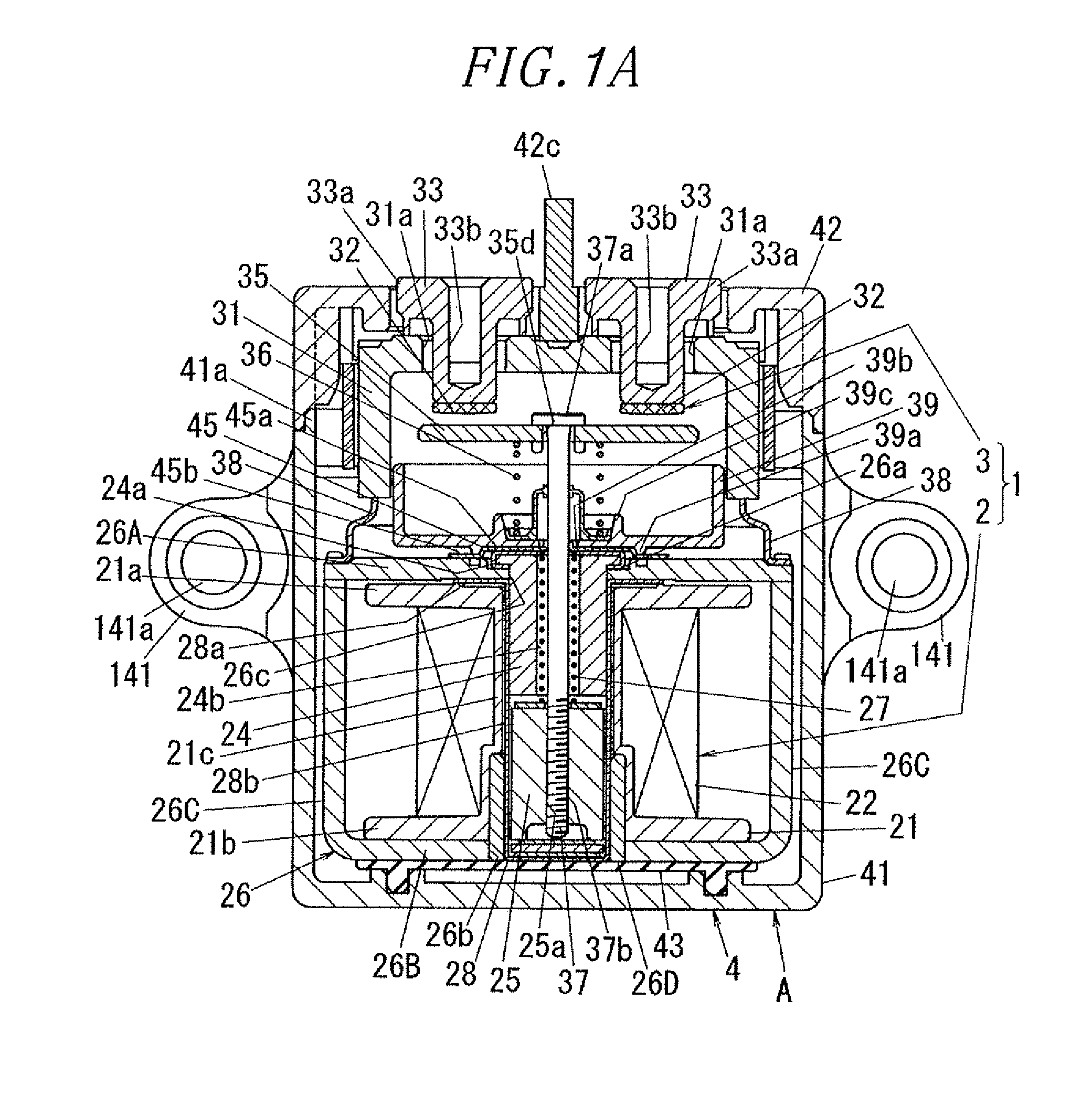 Sealed contact device