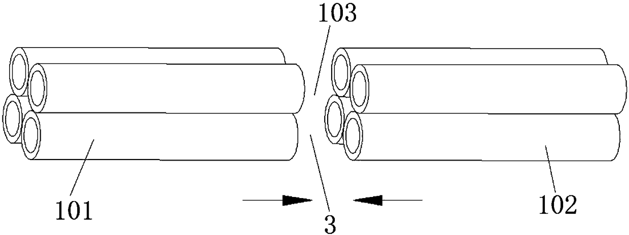 An atomizing unit and an electronic cigarette atomizer including the atomizing unit