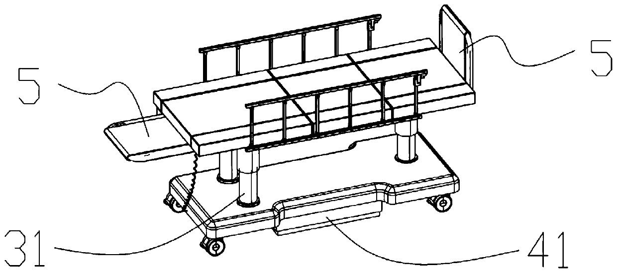 Multifunctional medical bed