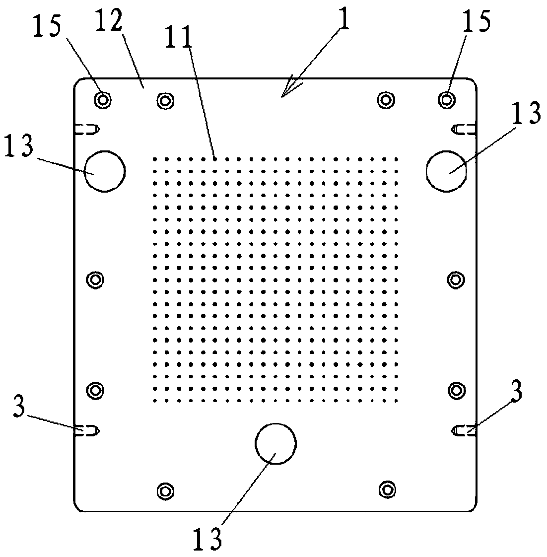 Vacuum adsorption jig