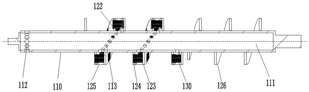 Spiral conveying assembly and solid-liquid separation equipment