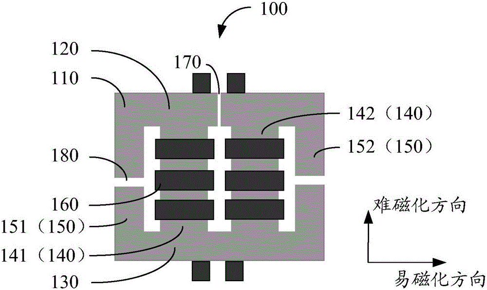 Thin film inductor and power switching circuit