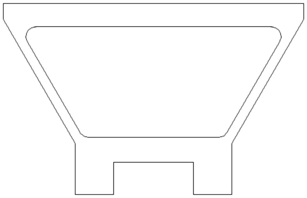 A preparation method of high-strength aluminum alloy hollow guide rail profile