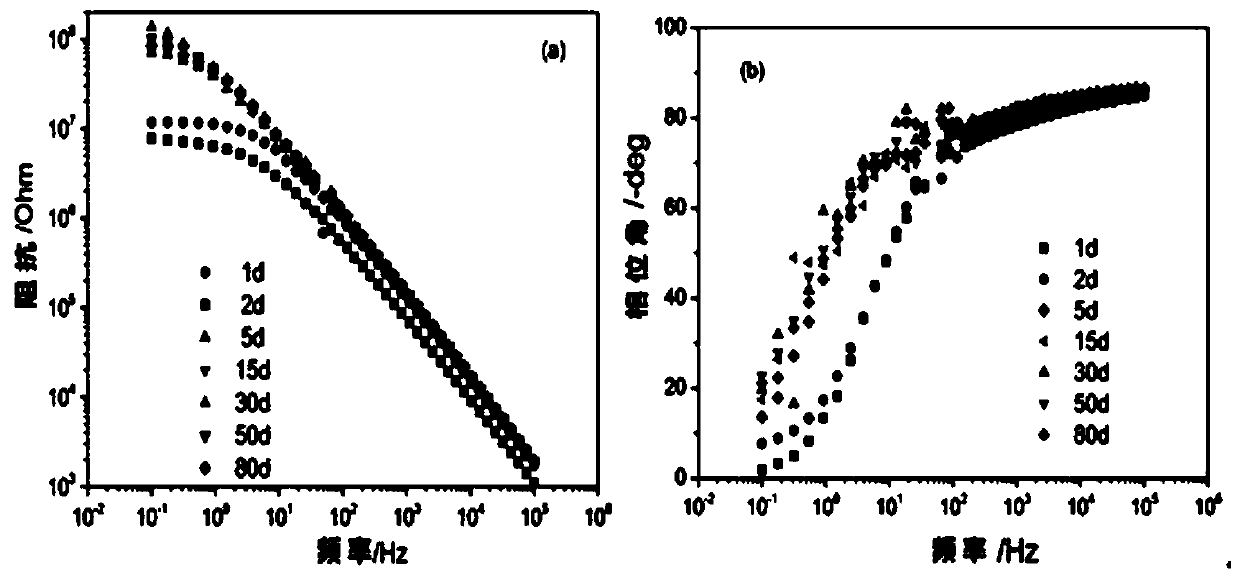 Hyperbranched polyether functionalized graphene/epoxy resin nano composite coating as well as preparation method and application thereof