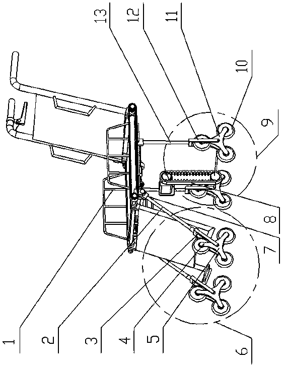 Manned robot mechanism for rescue