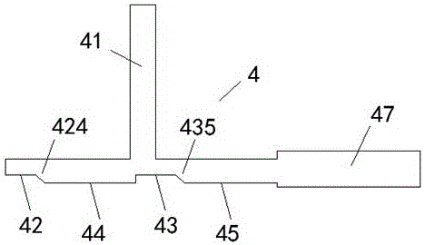 Loading device used for material rigidity test, and use method thereof