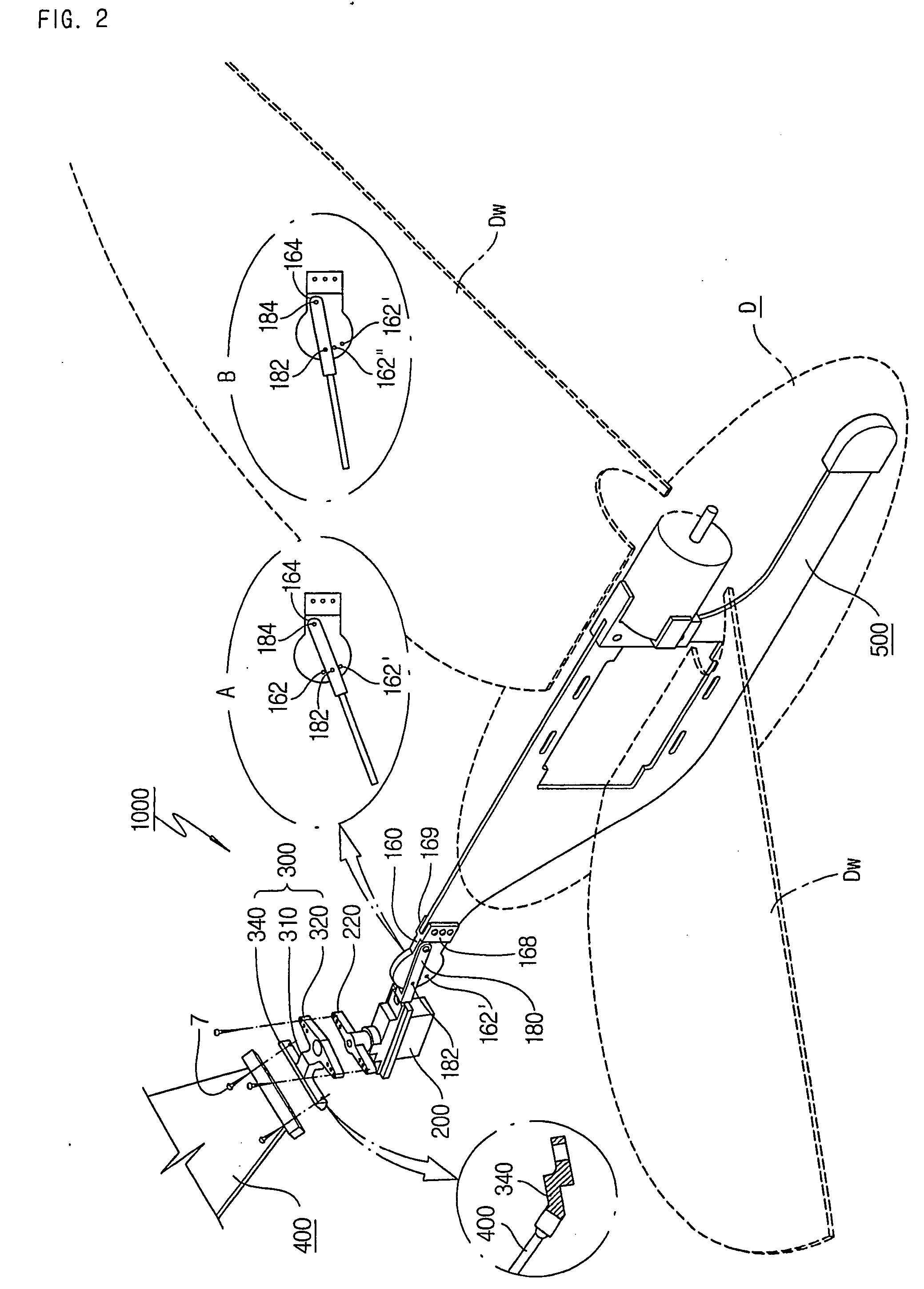 Rear wing structure for remote-controlled flight assuring fast and stable turning