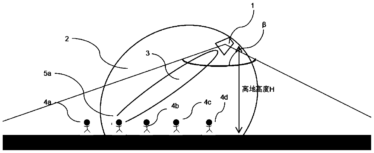 Intelligent direction-changeable sound wave expelling system